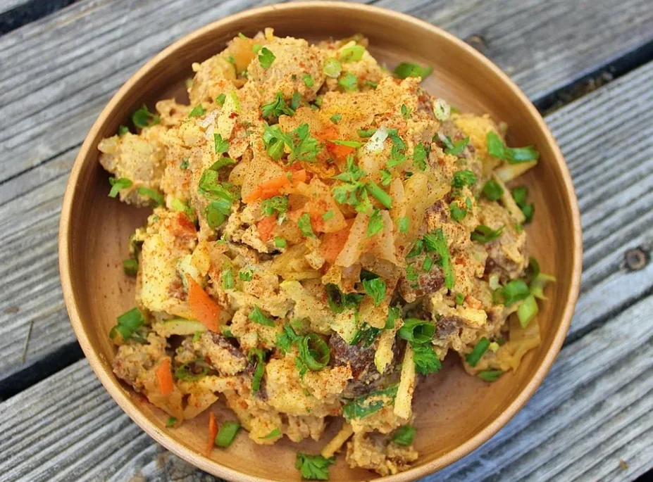 Kimchi Potato Salad